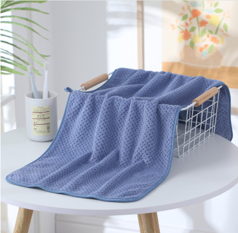 Quick-Drying Coral Fleece Microfiber Hair Towel